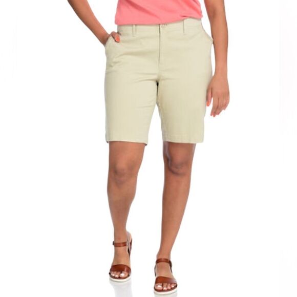 CJ Banks Classic Fit Khaki Short | SZ 20W - Picture 1 of 11